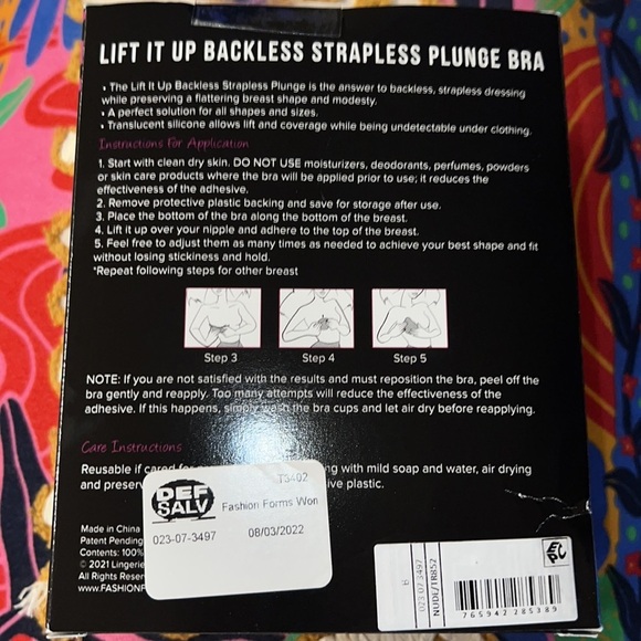 Fashion Forms Lift It Up Deep‎ Plunge - Picture 4 of 5